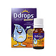Baby Ddrops Baby ddrops婴幼儿童维生素D3滴剂 进口 盒装 600IU 2.8ml