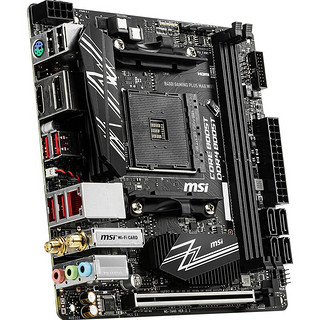 MSI 微星 B450I GAMING PLUS MAX WIFI MINI-ITX主板（AMD AM4、B450）