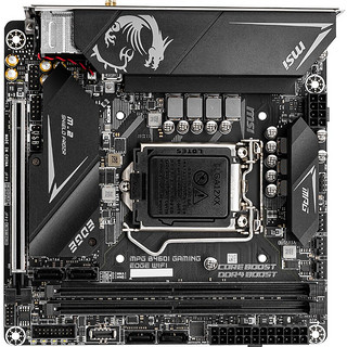 MSI 微星 B460I GAMING EDGE WIFI MINI-ITX主板（Intel LGA 1200、B460）