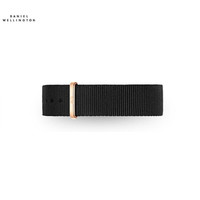 Daniel Wellington DanielWellington)DW表带20mm尼龙玫瑰金针扣男款DW00200135(适用于40mm表盘系列)