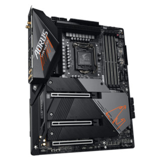 GIGABYTE 技嘉 AORUS Z590主板/酷睿10700KF/10850K/10900KF CPU主板套装 Z590 AORUS MASTER 超级雕 单主板（不含cpu）