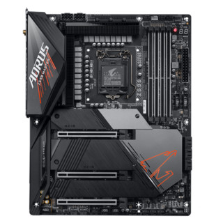 GIGABYTE 技嘉 AORUS Z590主板/酷睿10700KF/10850K/10900KF CPU主板套装 Z590 AORUS MASTER 超级雕 单主板（不含cpu）