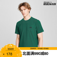 TheNorthFace北面短袖T恤情侣户外舒适透气上新|4NEV NL1/绿色 M