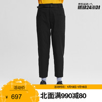 TheNorthFace北面休闲裤女户外舒适透气上新|4U9S JK3/黑色 10