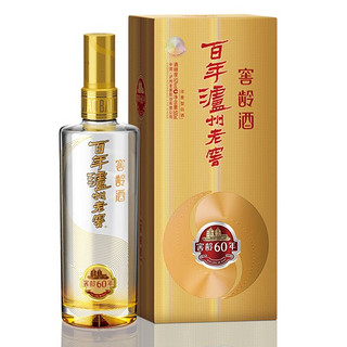 泸州老窖 窖龄酒 窖龄60年 52%vol 浓香型白酒 500ml*6瓶 整箱装