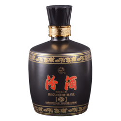 汾酒 金奖20 黑坛 42%vol 清香型白酒 475ml 单瓶装