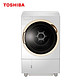 東芝 TOSHIBA 全自动滚筒洗衣机 热泵式洗烘一体  UFB超微泡 ASDD直驱电机  11公斤大容量 DGH-117X6D