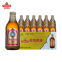 TSINGTAO 青岛啤酒 金质小瓶棕金 296ml*24瓶
