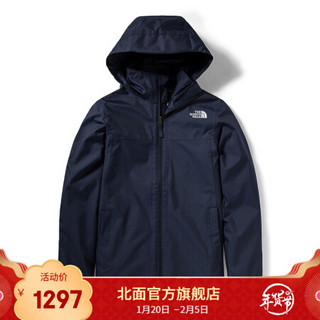 TheNorthFace北面冲锋衣女户外防水透气上新|4N9V RG1/蓝色 S