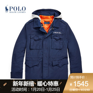 Ralph Lauren/拉夫劳伦男童 2020年秋季三合一夹克34490 410-海军蓝 M