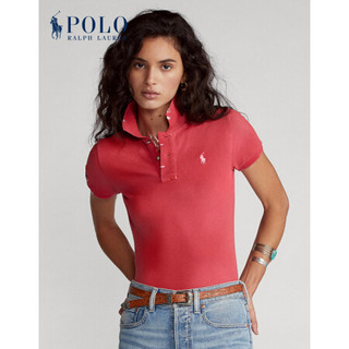 Ralph Lauren/拉夫劳伦女装 2020年秋季修身版型复古Polo衫21759 610-红色 XS