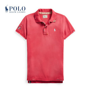 Ralph Lauren/拉夫劳伦女装 2020年秋季修身版型复古Polo衫21759 610-红色 XS