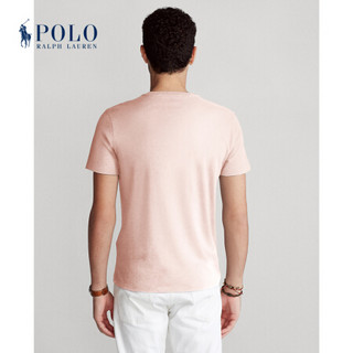 Ralph Lauren/拉夫劳伦男装 2020年冬季Pink Pony平纹针织图案T恤12975 650-粉红色 S