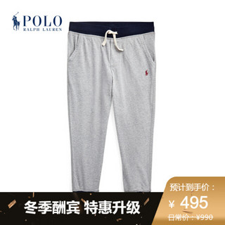 Ralph Lauren/拉夫劳伦男童 2020年秋季棉质平纹针织慢跑裤34418 020-灰色 5