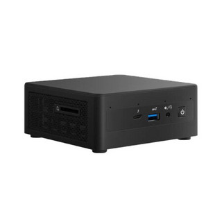 intel 英特尔 猎豹峡谷 NUC11PAHi7 11代酷睿版 商用台式机 黑色 (酷睿i7-1165G7、核芯显卡、风冷)