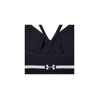 安德玛官方UA Seamless女子运动内衣—低强度Under Armour1357719 黑色001 L