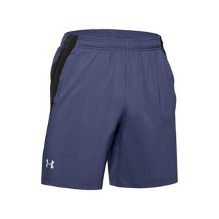 安德玛官方UA Launch SW男子7英寸运动跑步短裤Under Armour1326572 蓝色497 XXL