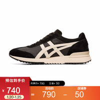 Onitsuka Tiger鬼塚虎运动休闲鞋男女厚底复古慢跑CALIFORNIA 78 EX 黑色 42