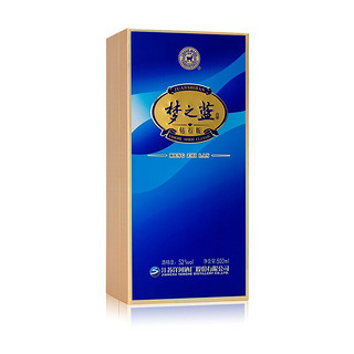 YANGHE 洋河 梦之蓝 钻石版 52%vol 浓香型白酒 500ml*4瓶 整箱装