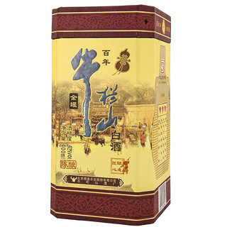 Niulanshan 牛栏山 百年陈酿 金罐 42%vol 浓香型白酒 400ml 单瓶装