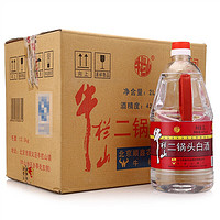 Niulanshan 牛栏山 二锅头白酒 56%vol 清香型白酒 2000ml*6桶 整箱装