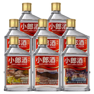 LANGJIU 郎酒 小郎酒 精酿 原产地纪念版 45%vol 兼香型白酒 100ml*8瓶 整箱装