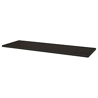 LINNMON利蒙桌面-黑褐色200x60厘米