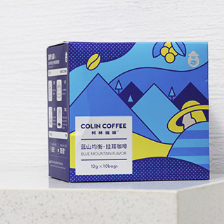 Colin 柯林咖啡 DRIP LAB系列 中度烘焙 蓝山 挂耳咖啡 12g*10袋