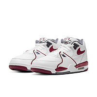 NIKE 耐克 AIR FLIGHT 89 DD1173-100 男子休闲运动鞋 白色酒红/灰水泥 42