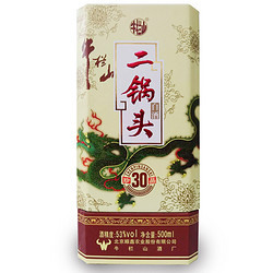 Niulanshan 牛栏山 二锅头 珍品30 青龙 53%vol 清香型白酒 500ml 单瓶装