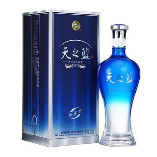 YANGHE 洋河 天之蓝 蓝色经典 52%vol 浓香型白酒 1000ml*2瓶 双支装