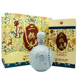 牛栏山 二锅头白酒 珍品 窖藏 52%vol 清香型白酒 400ml 单瓶装