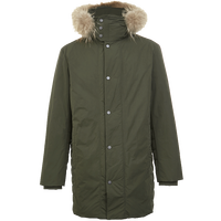 JackJones 杰克琼斯 219412510 假两件毛领羽绒服