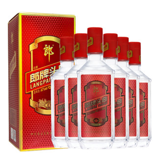 langjiu郎酒郎牌头曲红标42vol白酒500ml6瓶整箱装