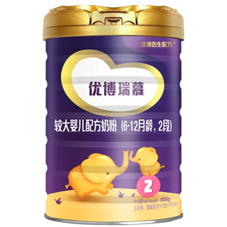 Synutra 圣元 优博瑞慕系列 较大婴儿奶粉 国行版 2段 900g