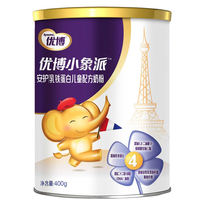 Synutra 圣元 优博小象派安护系列 儿童奶粉 国产版 4段 400g