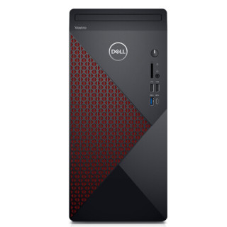 DELL 戴尔 Vostro 5880 台式机 黑色(酷睿i5-10400F、GT730、8GB、256GB SSD+1TB HDD)