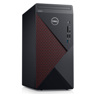 DELL 戴尔 Vostro 5880 台式机 黑色(酷睿i5-10400F、GT730、8GB、256GB SSD+1TB HDD)