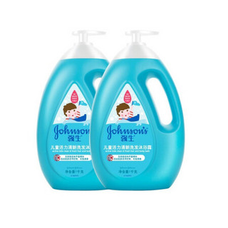 Johnson & Johnson 强生 儿童活力清新洗发沐浴露 1kg