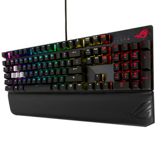 ROG 玩家国度 游侠 竞技版 104键 有线机械键盘 黑色 Cherry黑轴 RGB