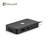 Microsoft 微软 USB Type-C扩展坞黑色 适用于 Pro7 X Book3 2 Go2 Laptop3