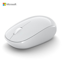 Microsoft 微软 精巧鼠标 冰川灰 | 无线鼠标 蓝牙5.0 小巧轻盈 多彩配色 适配Win10、Mac OS和Android