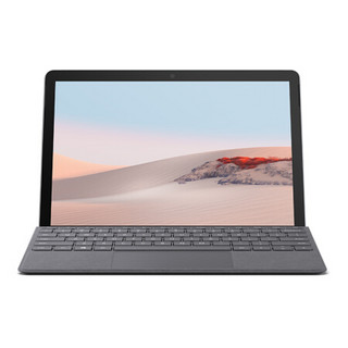 Microsoft 微软 Surface Go 2 10.5英寸 Windows 10 二合一平板电脑+亮铂金键盘(1920*1280dpi、奔腾金牌4425Y、8GB、128GB、WiFi版、亮铂金)