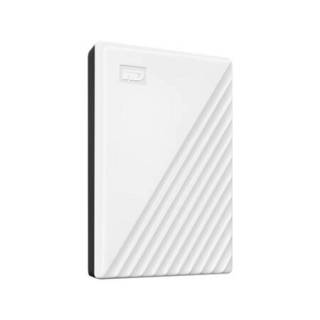 西部数据(WD)5TB USB3.0移动硬盘My Passport随行版2.5英寸白色（送定制款硬盘包）