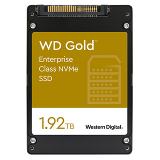 Western Digital 西部数据 WDS192T1DVD NVMe U.2固态硬盘 1.92TB（PCI-E3.0）