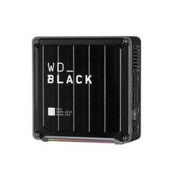 Western Digital 西部数据 WDBA3U0010BBK 炫彩游戏扩展坞 1TB 黑色