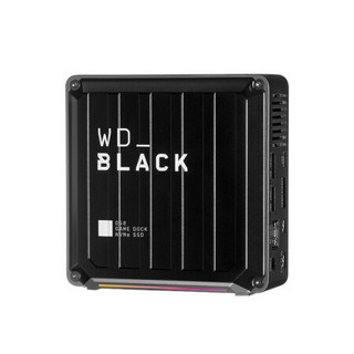 西部数据 WDBA3U0010BBK 炫彩游戏扩展坞 1TB 黑色