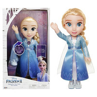 迪士尼(Disney) 儿童娃娃玩具 冰雪奇缘艾莎女王发声公仔女孩过家家仿真娃娃生日礼物20982