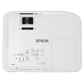 爱普生（EPSON）CB-S05 投影仪 投影机办公（普清SVGA 3200流明）