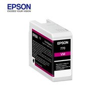 爱普生(EPSON)T46V3 原装墨水 洋红色(M) (适用P708机器) C13T46V300 25ml